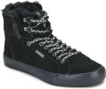 Le Temps des Cerises Hoge Sneakers ENJOY HI - Zwart