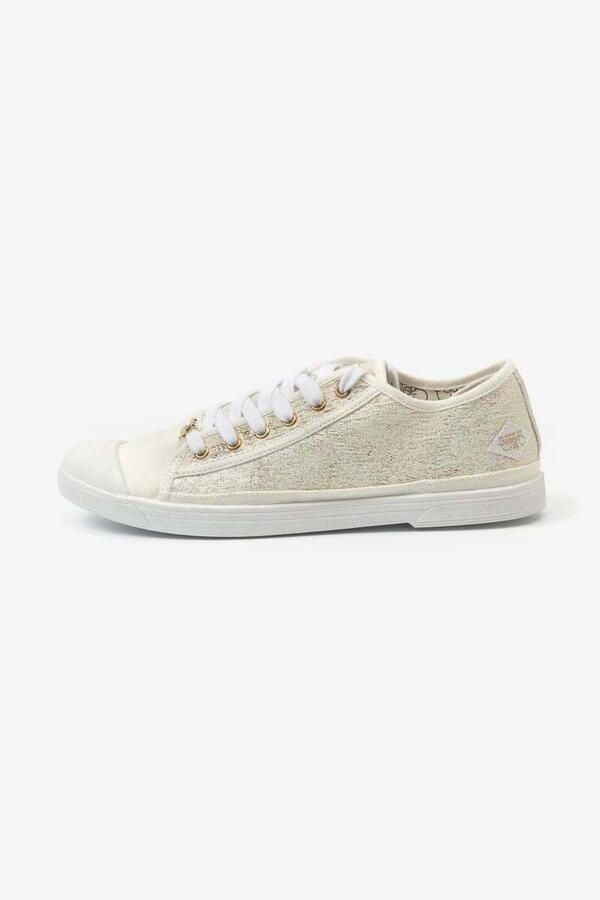 Le Temps des Cerises Lage Sneakers Basic gouden sneakers