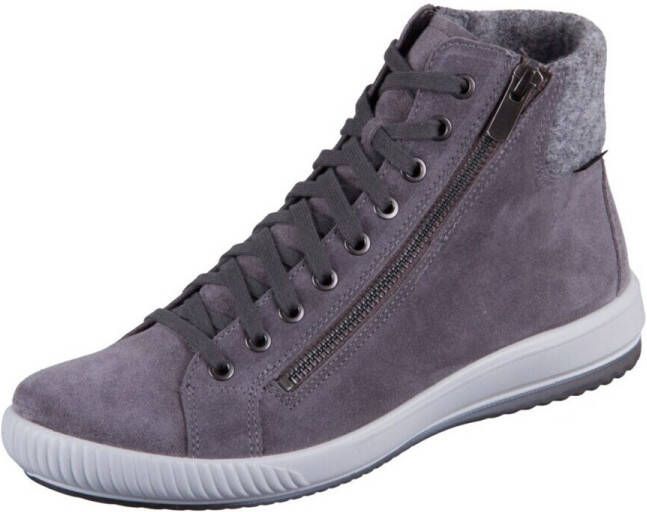 Legero dames leren high-top sneaker Tanaro 5.0 grijs - Foto 3