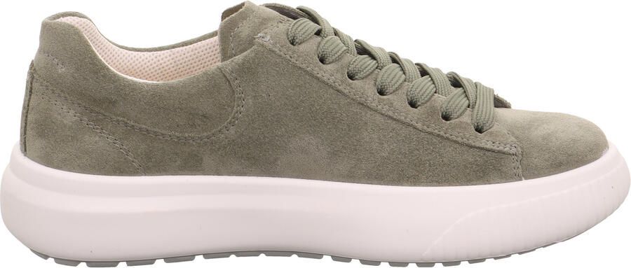 Legero dames veterschoenen olijfgroen