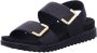 Legero Zwarte Sandalen Dames Wijdte G Black Dames - Thumbnail 2