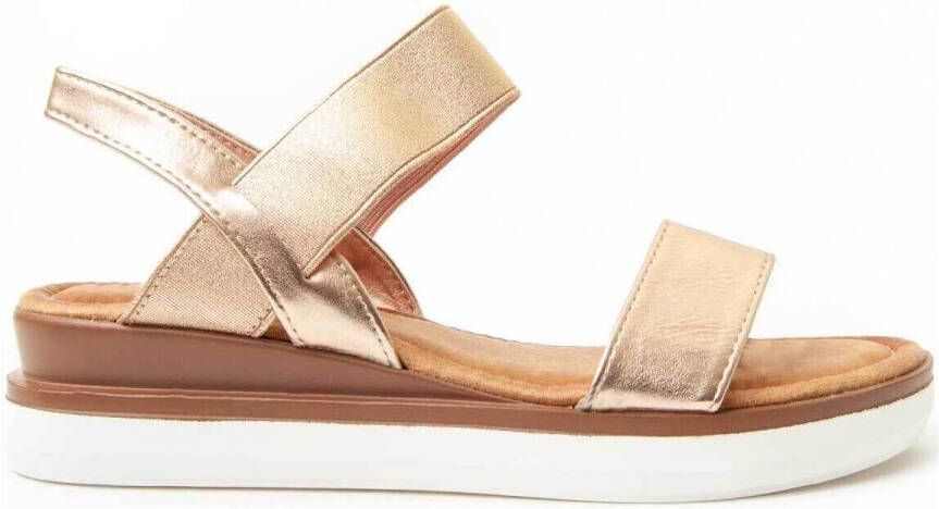 Montevita Sandalen met sleehak 91068