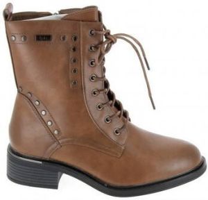 Les Petites Bombes Enkellaarzen Boots Esma Camel