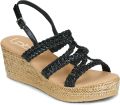 Les Petites Bombes Sandalen NIZA - Zwart