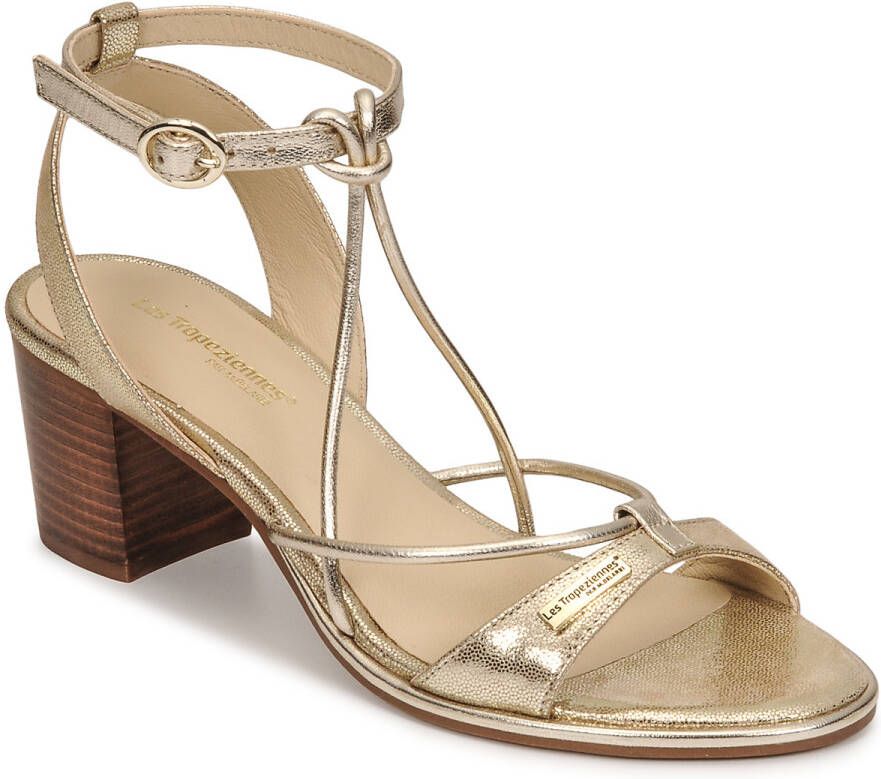 Les tropeziennes par M. Belarbi Leren sandaal met hak - Foto 2