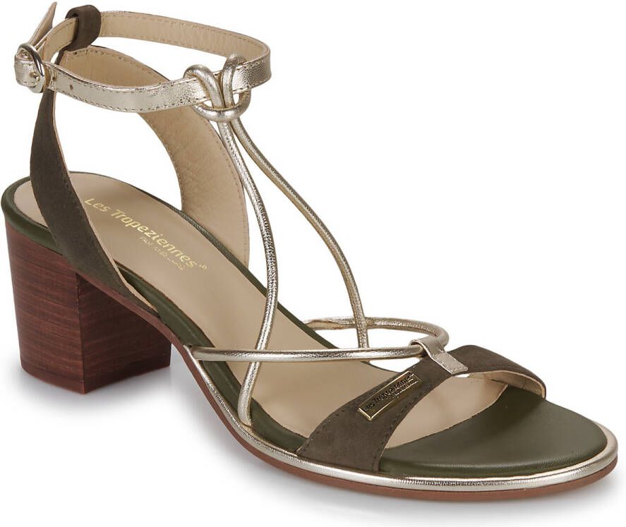 Les tropeziennes par M. Belarbi Leren sandalen met hak - Foto 2