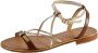 Les Tropeziennes Dames Sandaal Hirondel Or Iris GOUD - Thumbnail 3