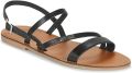 Les Tropeziennes par M.Belarbi Platte sandalen BADEN - Zwart