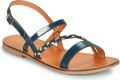 Les Tropeziennes par M.Belarbi Platte sandalen BATRESSE - Blauw