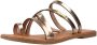 Les Tropeziennes Gouden Sandalen Hastary Model Ss24 Yellow Dames - Thumbnail 8
