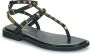 Les Tropeziennes Stijlvolle Platte Sandalen Black Dames - Thumbnail 2