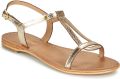 Les Tropeziennes par M.Belarbi Platte sandalen HAMAT - Goud
