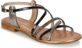 Les Tropeziennes par M.Belarbi Platte sandalen HARRY - Zwart