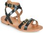 Les Tropeziennes Zand van sandalen 21716 Black Dames - Thumbnail 2