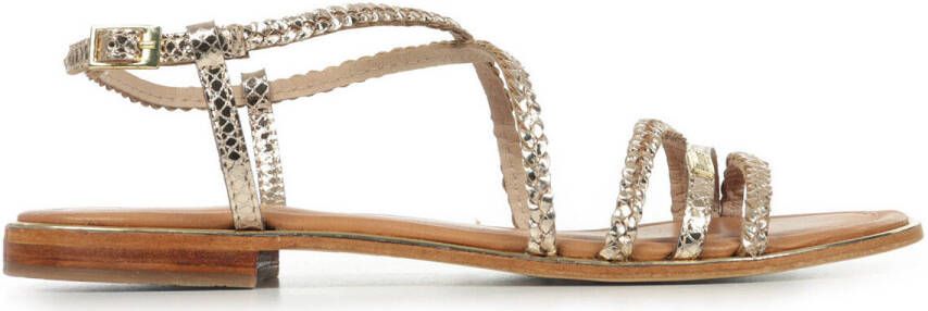 Les Tropeziennes Stijlvolle Platte Sandalen Yellow Dames - Foto 5