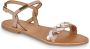 Les Tropeziennes Zomer Platte Sandalen Brown Dames - Thumbnail 2