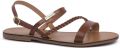 Les Tropeziennes par M.Belarbi Platte sandalen TAN BATRESSE - Bruin
