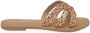 Les Tropeziennes Dames Slipper Chamia Kaki Multi MULTICOLOR - Thumbnail 2