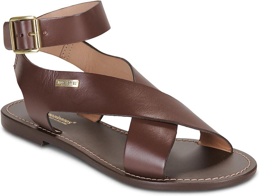 Les tropeziennes par M. Belarbi Leren sandalen van Les Haglaett