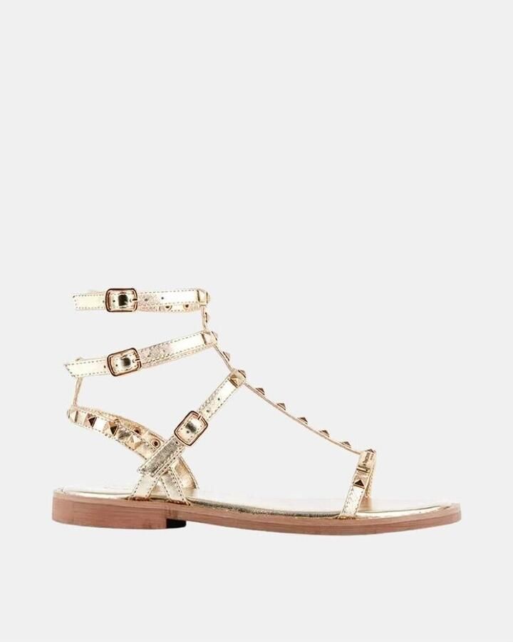 Les Tropeziennes Gouden Sandalen Coralie Collectie Ss24 Yellow - Foto 5