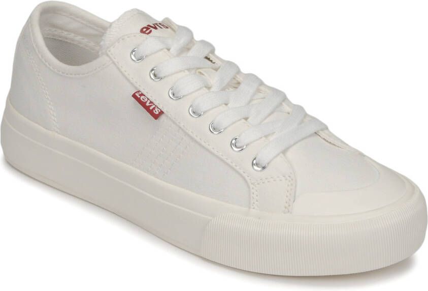 Levi's Plateausneakers HERNADES 3.0 met rood label vrijetijdsschoen lage schoen veterschoen