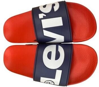 Levi's Teenslippers Levis POOL JUNE L Rojo