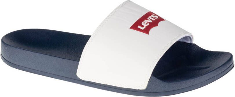 Levi's Levi&apos s Slippers June Batwing 228998 740 51 Wit - Foto 6