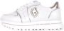 Liu Jo Maxi Wonder 85 leren sneakers wit - Thumbnail 3