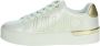 Liu Jo Witte Leren Sneakers Groot Logo - Thumbnail 2