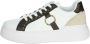Liu Jo Mesh Sneakers met Contrasterende Logoinzetstukken White Dames - Thumbnail 2
