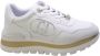 Liu Jo Witte Sport Sneakers Logo Zijkant White Dames - Thumbnail 2