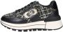 Liu Jo Zwarte platte sneakers Stella Black Dames - Thumbnail 4