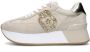 Liu Jo Dreamy 02 leren sneakers ecru goud - Thumbnail 3