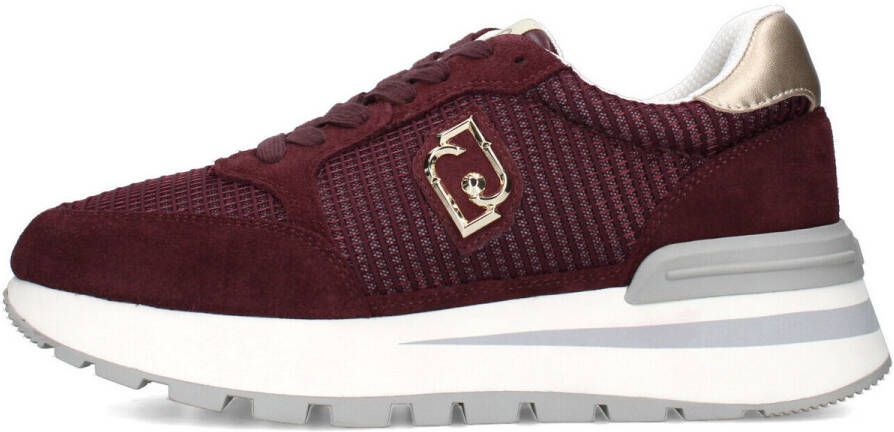 Liu Jo Amazing 25 leren sneakers bordeaux - Foto 6