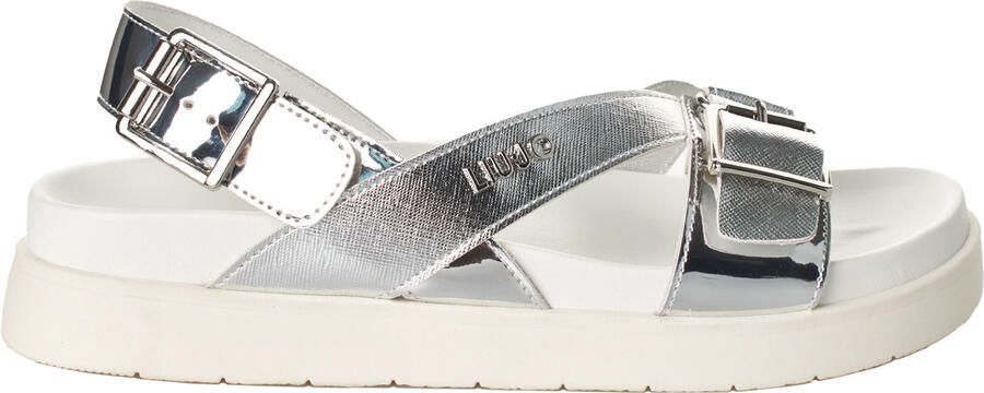Liu Jo Elegante Platform Sandalen met Metallic Details