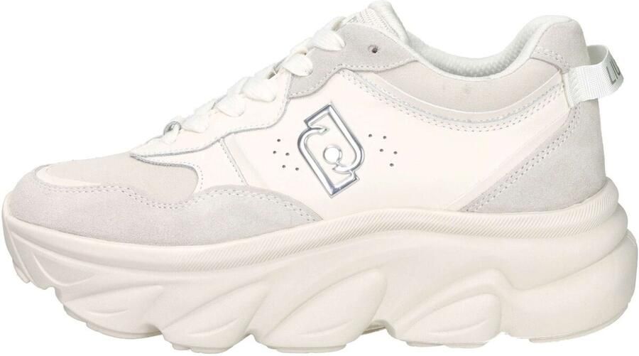 Liu Jo Slip-On Sporty Faux Leather Sneakers Wo White - Foto 5