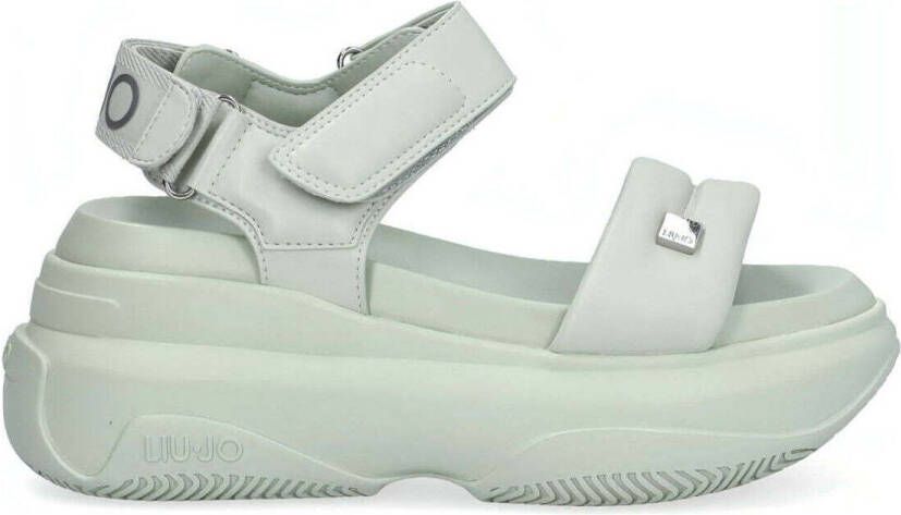 Liu Jo Pistachegroene Sleehak Sandalen