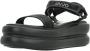 Liu Jo Stijlvolle platte sandalen voor de zomer Black Dames - Thumbnail 2