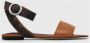 Liu Jo Casual Camel Platte Sandalen Brown Dames - Thumbnail 2
