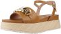 Liu Jo Frida Platte Sandalen Brown Dames - Thumbnail 2