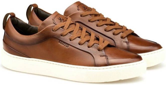 Lloyd Leren sneakers met label in reliëf model 'METRO'