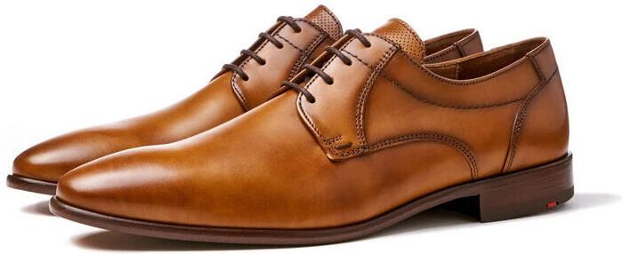 Lloyd Heren Zwarte Veterschoenen Brown