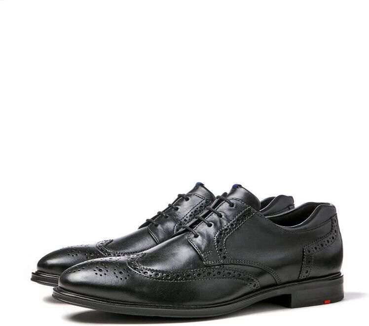 Lloyd Zwarte Veterschoenen Black Heren