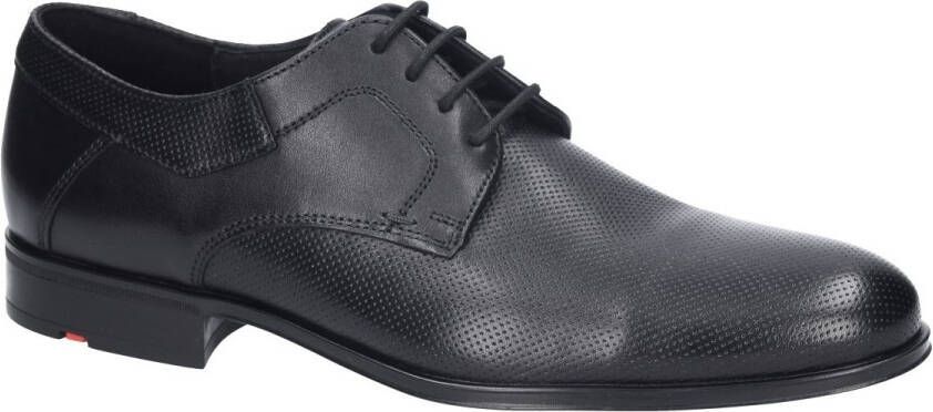 Lloyd Veterschoenen Levin met modieuze embossing vrijetijdsschoen lage schoen veterschoen