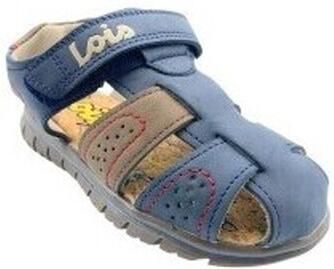Lois Platte sandalen Sandalia niño 63318 azul