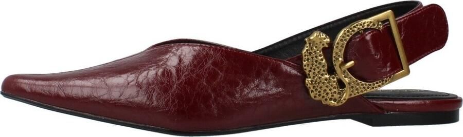 Lola Casademunt Ballerina's Leopard Buckle Flat Shoe