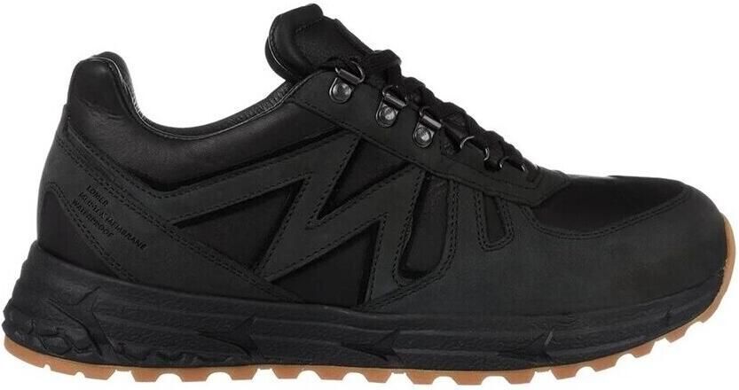 Lomer Vitality Fit Premium MTX Heren Wandelschoenen Black Zwart Leer 60000.A.02