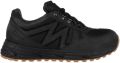 Lomer Vitality Fit Premium MTX Heren Wandelschoenen Black Zwart Leer 60000.A.02 - Zwart