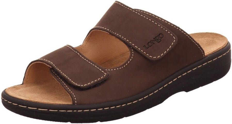 Longo Heren Leren Sandalen Comfortabele Brede Pasvorm - Foto 2