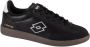 Lotto VINTAL Unisex sneaker lage schoenen 2400250U zwart - Thumbnail 2